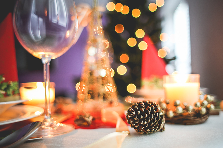 Polishing wine glasses